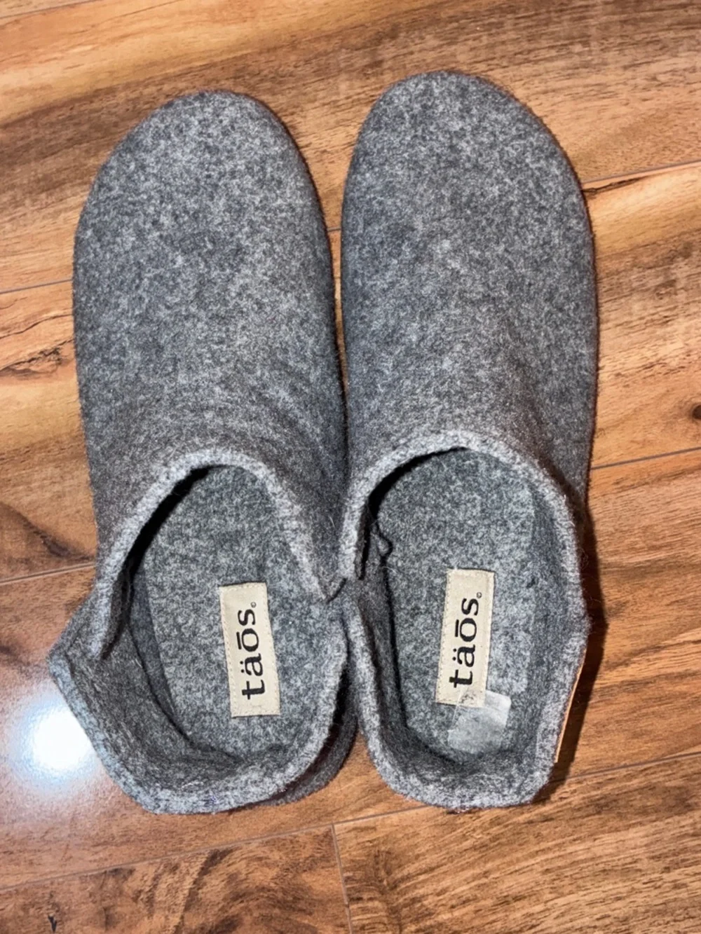 Taos Footwear Unisex Good Wool Grey Boots - size 42 (mens 8-8.5, women 11-11.5)